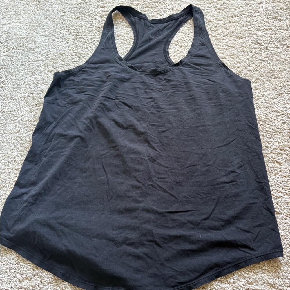 Lululemon Women's Black Tank Top